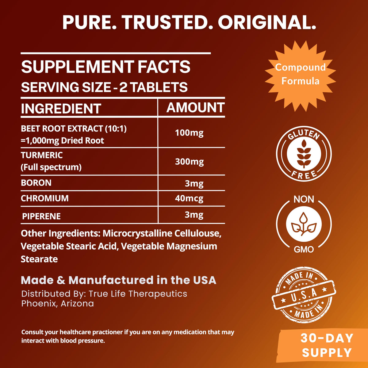 Body Power Tablet Body Boost Tablets - 30 Servings – True Life Therapeutics