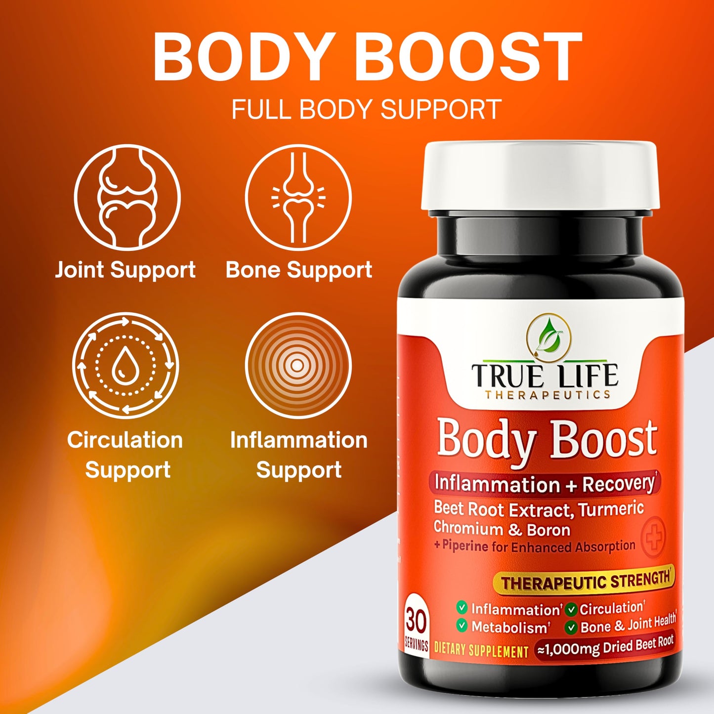 Body Boost Tablets - 30 Servings